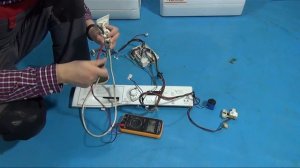 Стиральная машинка не включается. Проверка питания 220V  Курс ремонт стиральных машин видео №1