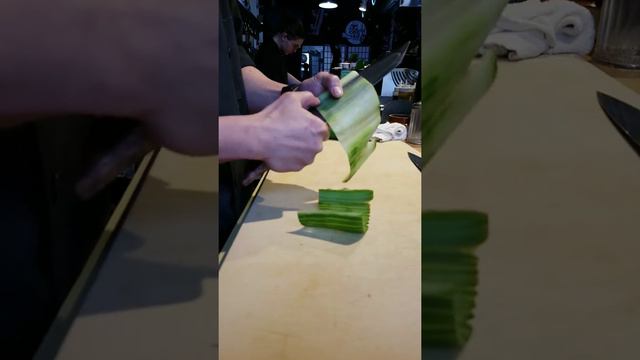 How to Katsuramuki with Cris Anderson Bunsuba honyaki смотреть онлайн