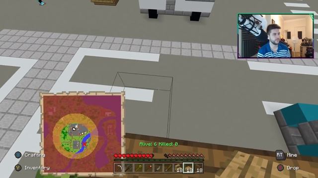 FORTNITE IN MINECRAFT!! Minecraft Battle Royale Mini-Game Server! смотреть онлайн