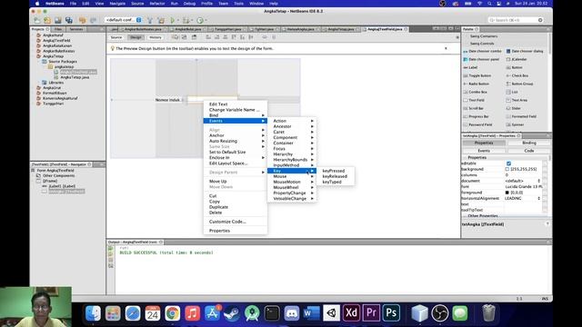 Tutorial Java #6 | Tutorial Input Data di JtextField Hanya Bisa Diisi Angka смотреть онлайн