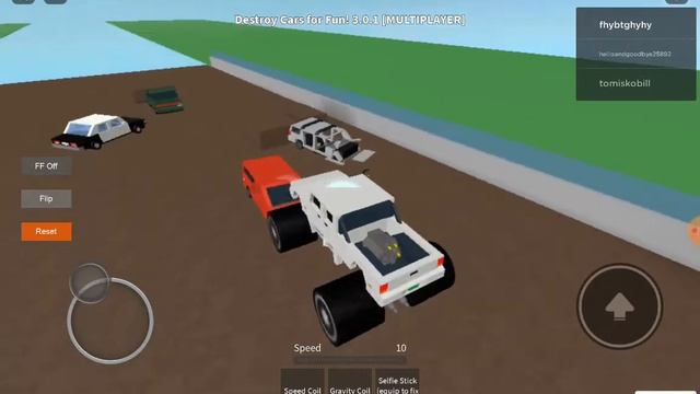 краш тест машин в roblox #1 смотреть онлайн