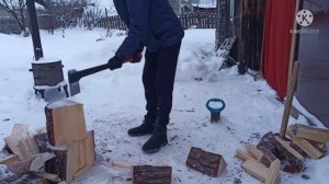 Сравнение двух топор колунов . Первый видос в 2022