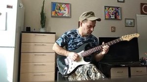 Соло на электрогитаре " Белые розы "