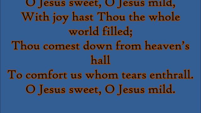 134 – O Jesus Sweet смотреть онлайн