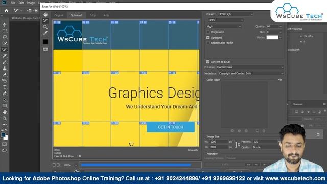 How to design Website Mock-up in Photoshop [HINDI] | Website Design - #4 | Photoshop Tutorial #18 смотреть онлайн