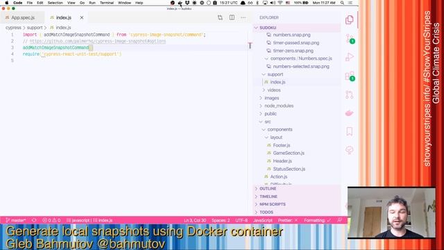 Use local docker to update image snapshots смотреть онлайн