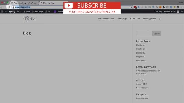 Remove Blog From WordPress In A Few Clicks | WP Learning Lab смотреть онлайн