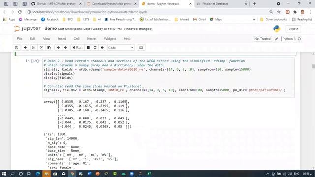 3. WFDB Library for signal processing in python : part 2 смотреть онлайн