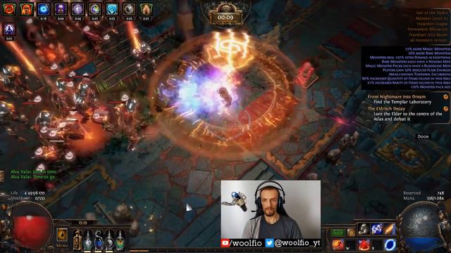 Healing Armageddon (LGOH Firestorm) - Path Of Exile (3.3 Incursion)