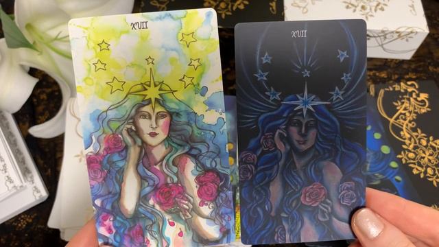 Обзор колод-компаньонов “Lili White Tarot” и “Lili Black Tarot”⚜️⚜️Таро Белой и Чёрной Лилий. смотреть онлайн