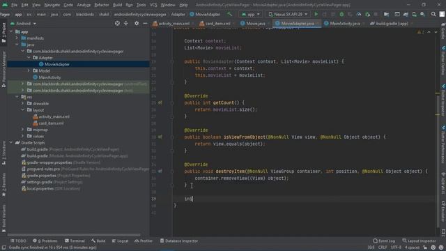 Android Infinity Cycle View Pager смотреть онлайн