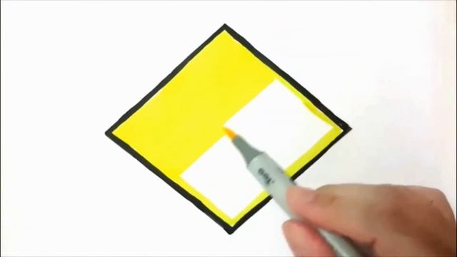 DIAMOND SHAPE! Learn how to draw Shapes, trace the dotted line, and Colour. смотреть онлайн
