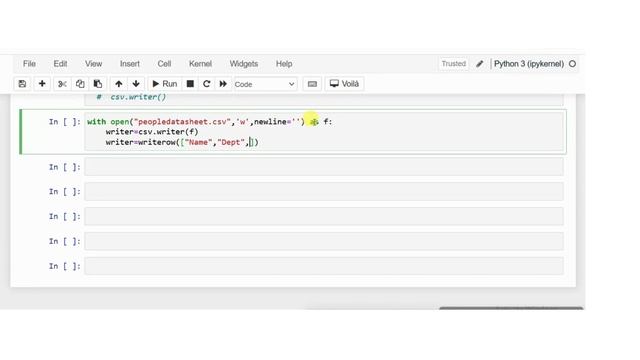 Read & Write CSV File in Python | | Spreadsheet | Python Programming | Jupyter NoteBook | IL смотреть онлайн