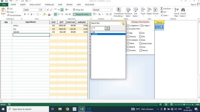 (RC1)Next Level RECIPE COSTING FORMAT IN ENGLISH смотреть онлайн