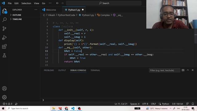Overloading Comparison Operator In Python || By Vikash Shakya || In Hindi смотреть онлайн