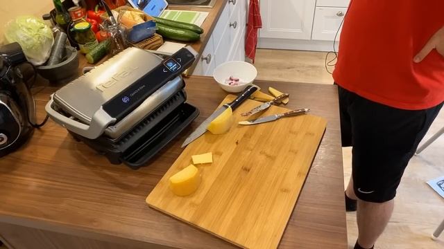 Schnelle Sandwiches im Tefal OptiGrill смотреть онлайн
