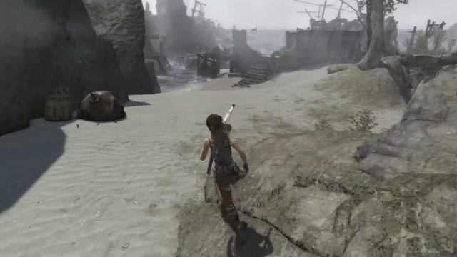 Tomb Raider - Walkthrough P.39 HD, Finally Back on the Sandy Beach смотреть онлайн