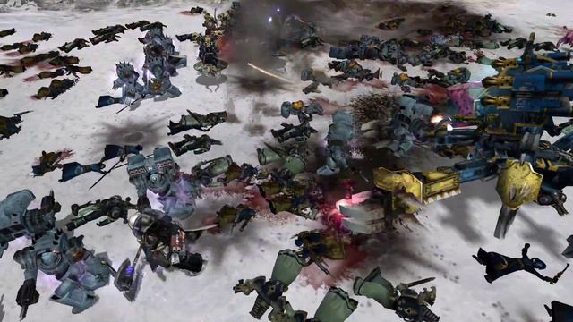 Primarch Leman Russ In Action! - Warhammer 40k: Dawn Of War: Soulstorm | Unification Mod 2024