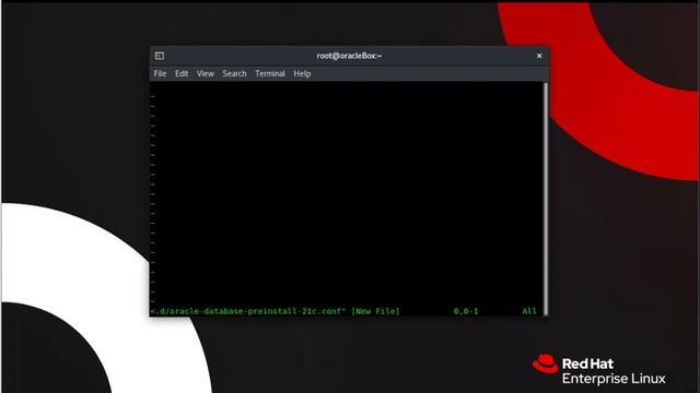 Installing Oracle 21C in a Red Hat Enterprise Linux 8.4 Box. смотреть онлайн