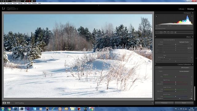 Обработка фотографии. Делаем красивый пейзаж смотреть онлайн