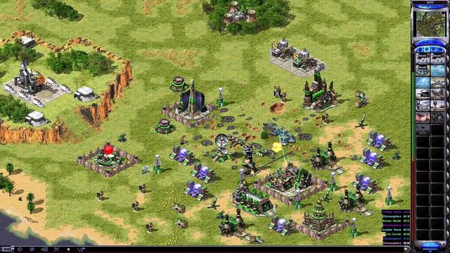 Behind enemy lines! 1v4 BRUTAL AI ( Command & Conquer - Yuris Revenge ) смотреть онлайн