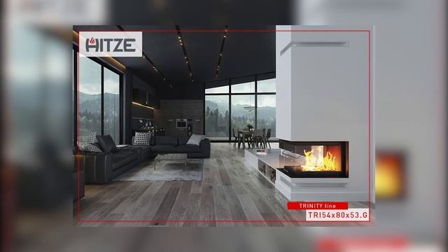 Стальные камины HITZE купить в салонах Европейские камины смотреть онлайн