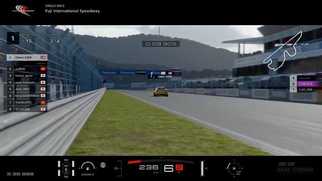 GRAN TURISMO SPORT / DAILY RACE B - GR4 / 17 FEB 2021 - RENAULT MEGANE 06 смотреть онлайн