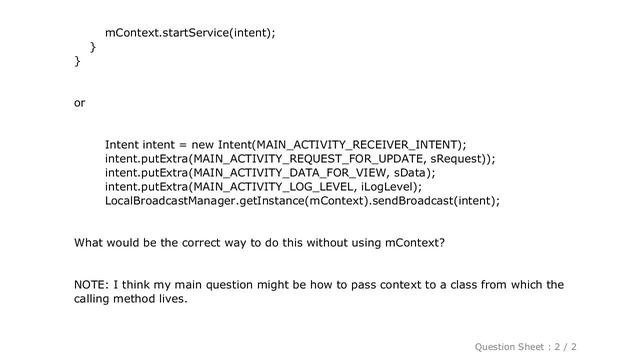 Android : Warning: Do not place Android context classes in static fields; this is a memory leak (an смотреть онлайн