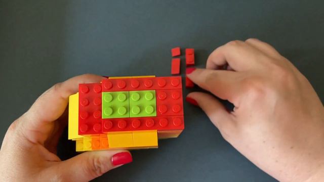 RAINBOW PARROT REMAKE Lego classic 10698 ideas How to build смотреть онлайн