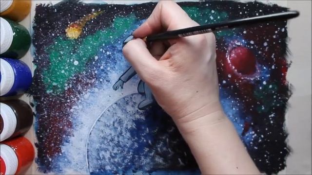 Как нарисовать космонавта. И в космосе есть жизнь часть 2 смотреть онлайн