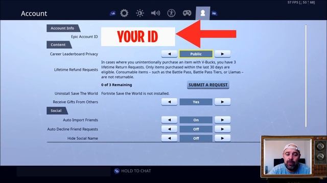 How To Find Your Epic Games Account ID (fortnite) смотреть онлайн