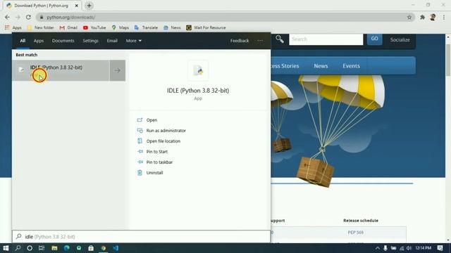 #1.How to download Python and how to use Python IDLE in Windows 10,8.1,7 смотреть онлайн