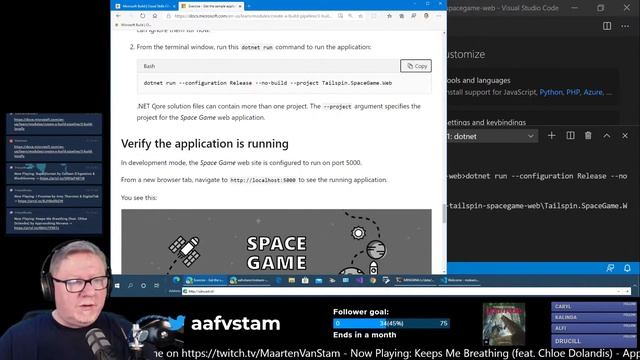 Publish a web app to Azure with Visual Studio + build Azure Pipelines - Build Cloud Skills Challeng смотреть онлайн