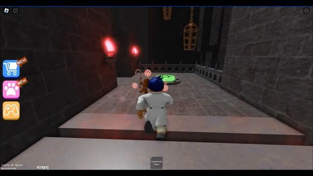 ПОБЕГ в РОБЛОКС ИЗ ЗАМКА С ДРАКОНОМ ROBLOX игра как мультик Роблокс смотреть онлайн