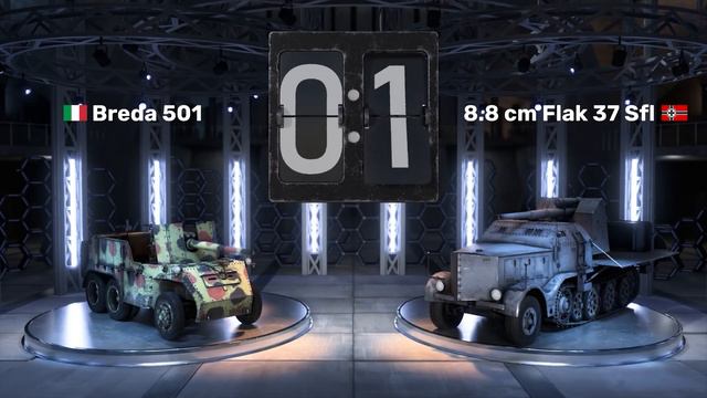 Breda 501 Vs Flak 37 — Танковый версус #2