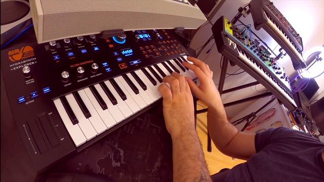 Quick Track #4 (with ASM Hydrasynth, Bass and Guitar) - Better Late Than Never смотреть онлайн