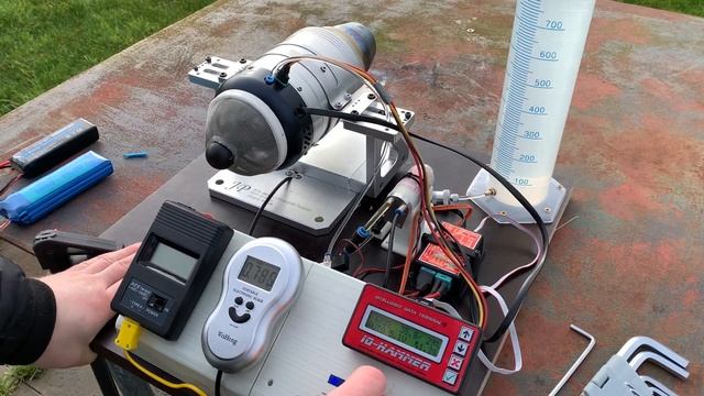 Thrust Test jet engine IQ Hammer 130+ Turbine смотреть онлайн