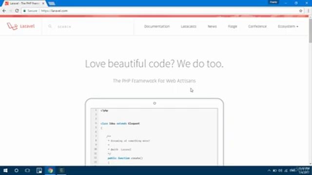 01 Installation of laravel смотреть онлайн