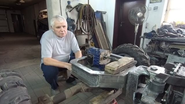 Такого узла перелома для минитрактора еще не было.