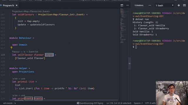 Event Sourcing DIY 04 - Business Logic and Behaviour смотреть онлайн
