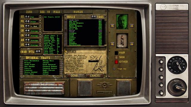 Fallout Tactics - Character Creation смотреть онлайн