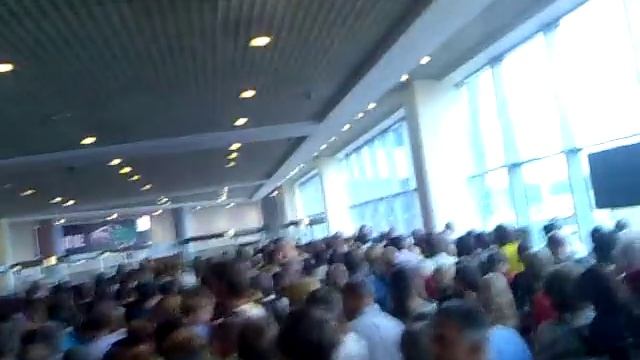 Аэропорт Домодедово. Паспортный контроль. смотреть онлайн