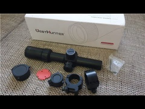 ПРИЦЕЛ WestHunter HD 1X6X24 IR ЗАГОННИК .mp4