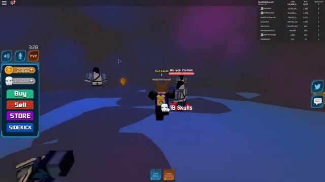 50 УРОВЕНЬ ЧЕЛОВЕК ПАУК И КАПИТАН МАРВЕЛ | симулятор героя ROBLOX | роблокс герои Володя и Пиксель смотреть онлайн