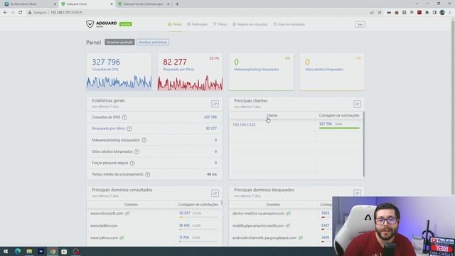 REDE PROTEGIDA DE MALWARE, PHISHING E PUBLICIDADE? VAMOS EXPLORAR O ADGUARD HOME! смотреть онлайн