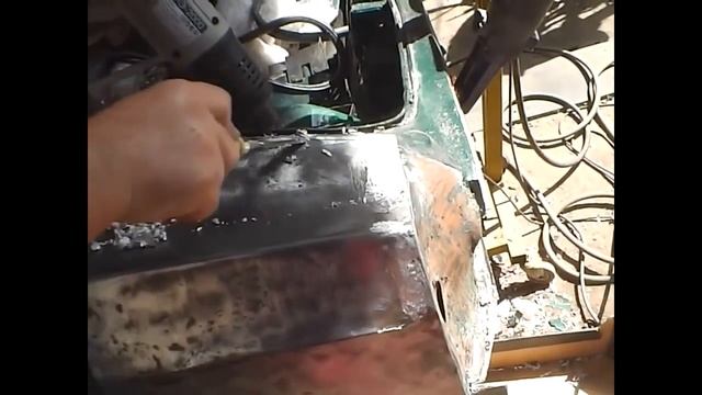 утерянные технологии, шпаклёвка оловом