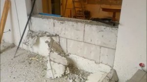 Пристройка к дому из пеноблоков + открытая веранда