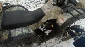 ПОКАТУШКА НА КВАДРОЦИКЛЕ AllRoad 200 ПО ПЕРВОМУ МЕЛКОМУ СНЕЖКУ