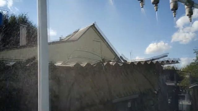 Простой летний душ из водопроводных труб. смотреть онлайн