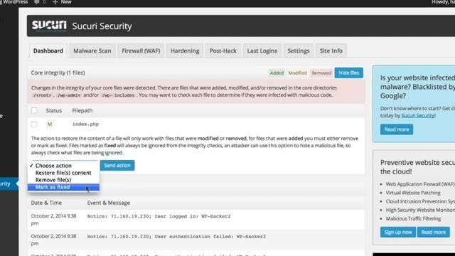 Sucuri Security - WordPress Security - Malware Scanning and Integrity Checking смотреть онлайн